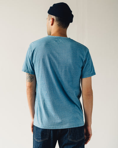 Kapital Catpital Tee, Indigo