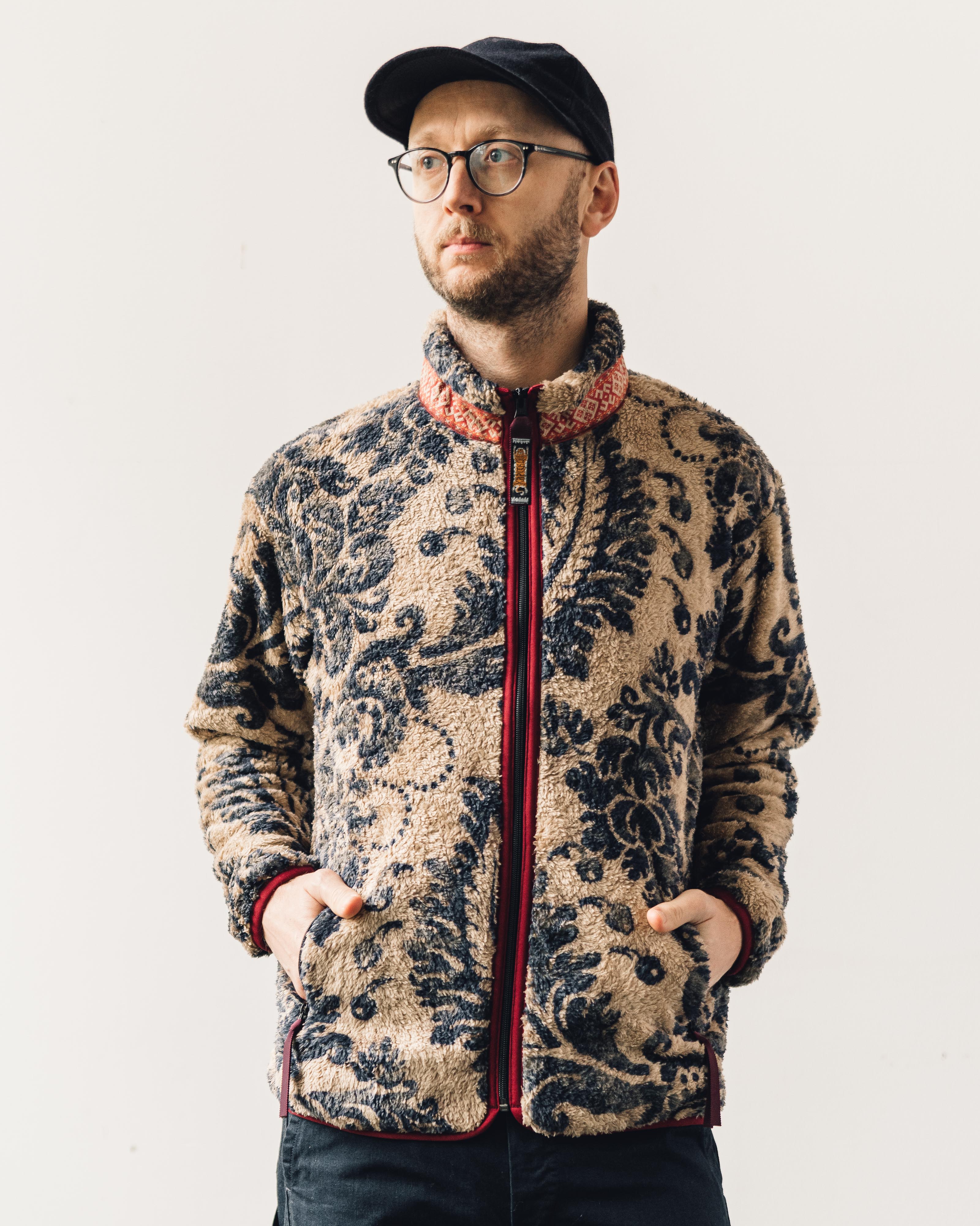 お年玉価格価格Arch damask boa fleece jacket XL お年玉価格価格Arch damask boa fleece jacket XL