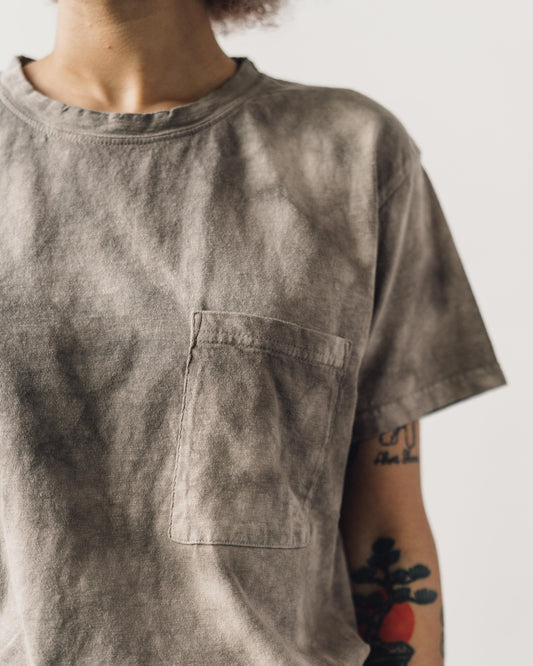 Kapital Dip Dye Crew, Grey