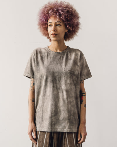 Kapital Dip Dye Crew, Grey