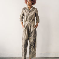 Kapital Dump Jumpsuit, Ecru/Grey