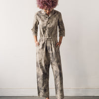 Kapital Dump Jumpsuit, Ecru/Grey