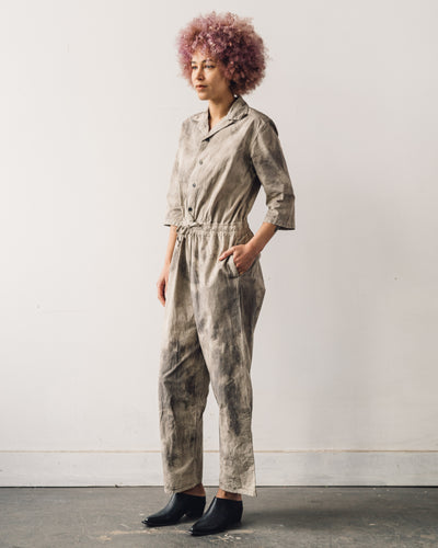 Kapital Dump Jumpsuit, Ecru/Grey