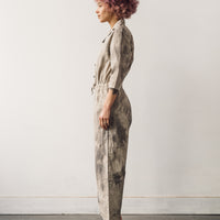 Kapital Dump Jumpsuit, Ecru/Grey