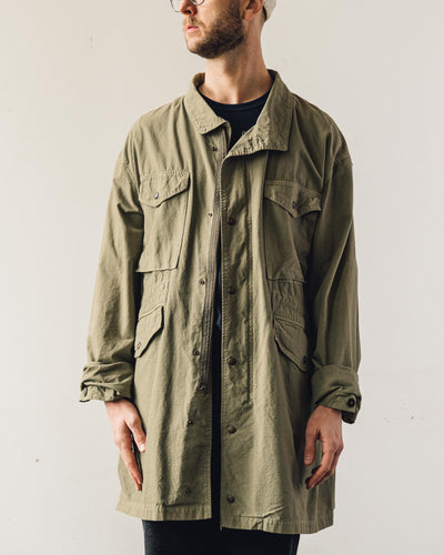 Kapital Ripstop Field Coat, Khaki