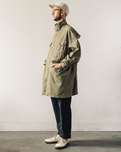 Kapital Ripstop Field Coat Unisex, Khaki