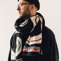 Kapital Compressed Wool Scarf, Ainu Five Rings