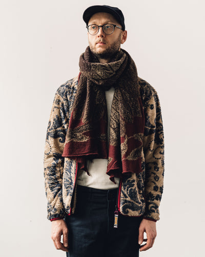 Kapital Compressed Wool Scarf, Glitter Ohwashi