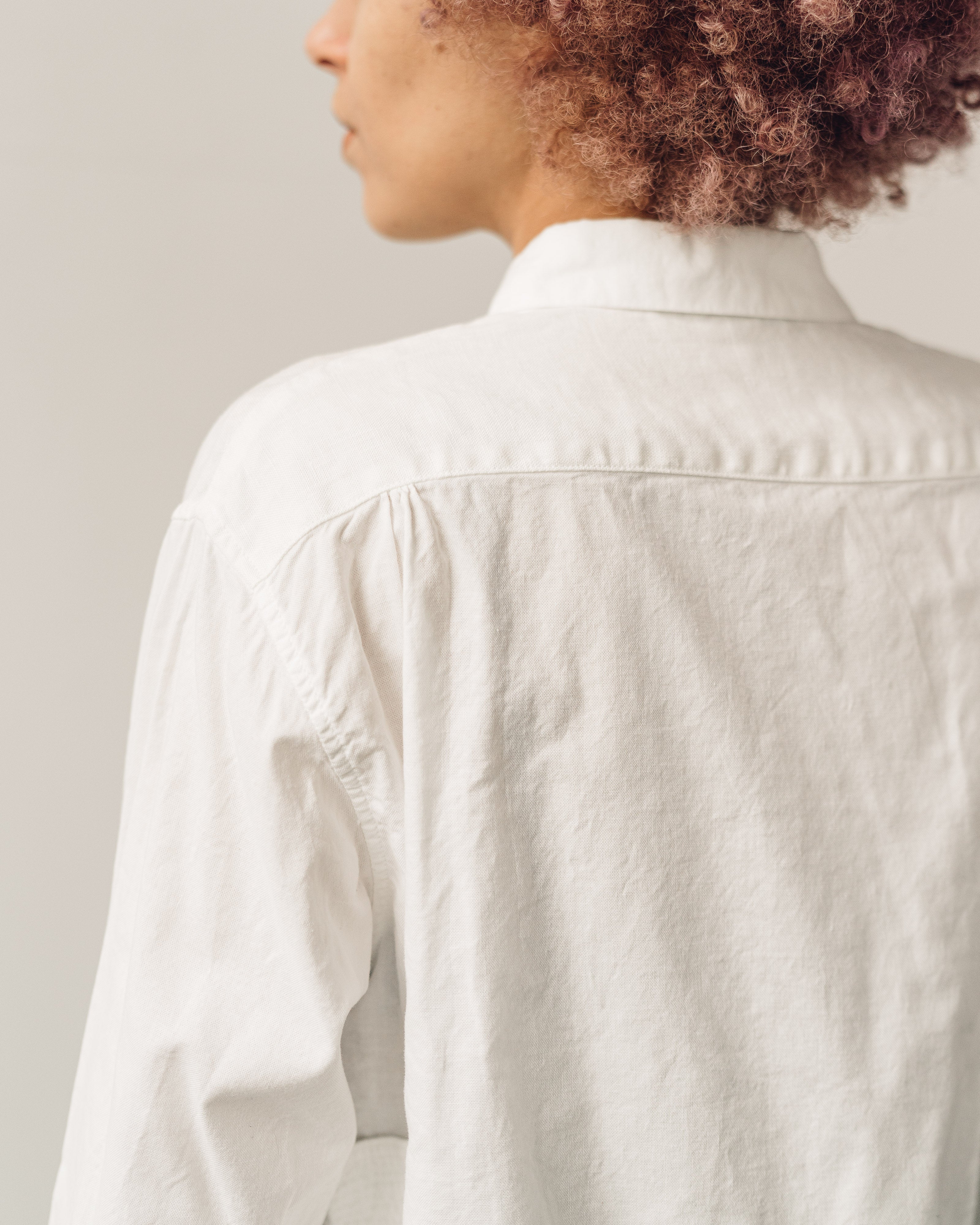 Kapital Katmandu Shirt, White – Glasswing