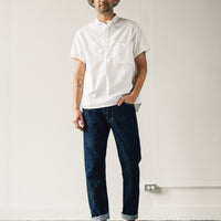 Kapital Ox Goodman Pull Shirt, White