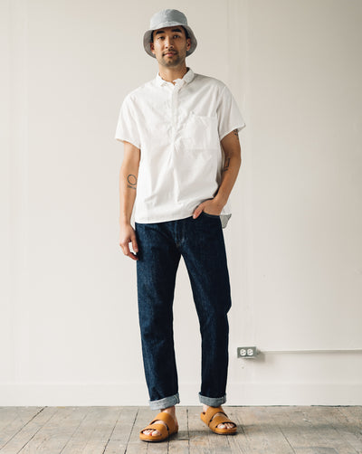 Kapital Ox Goodman Pull Shirt, White