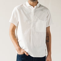 Kapital Ox Goodman Pull Shirt, White