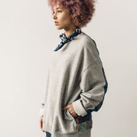 Kapital Quilted Big Sweat, Grey