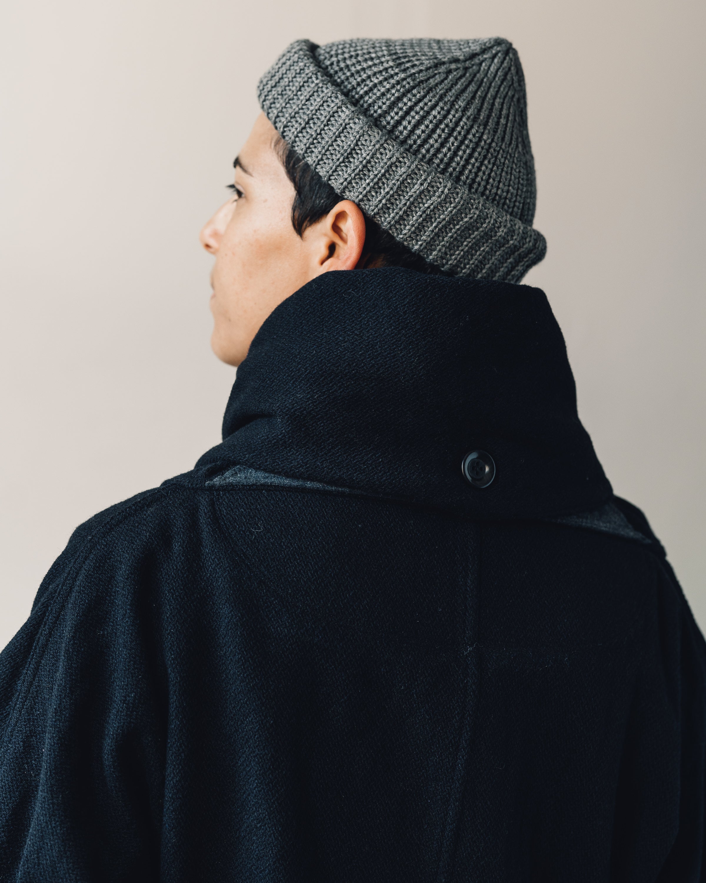 【在庫あり】 Coat, Ring Wool Melton Vintage Kapital Navy Glasswing – ジャケット・アウター