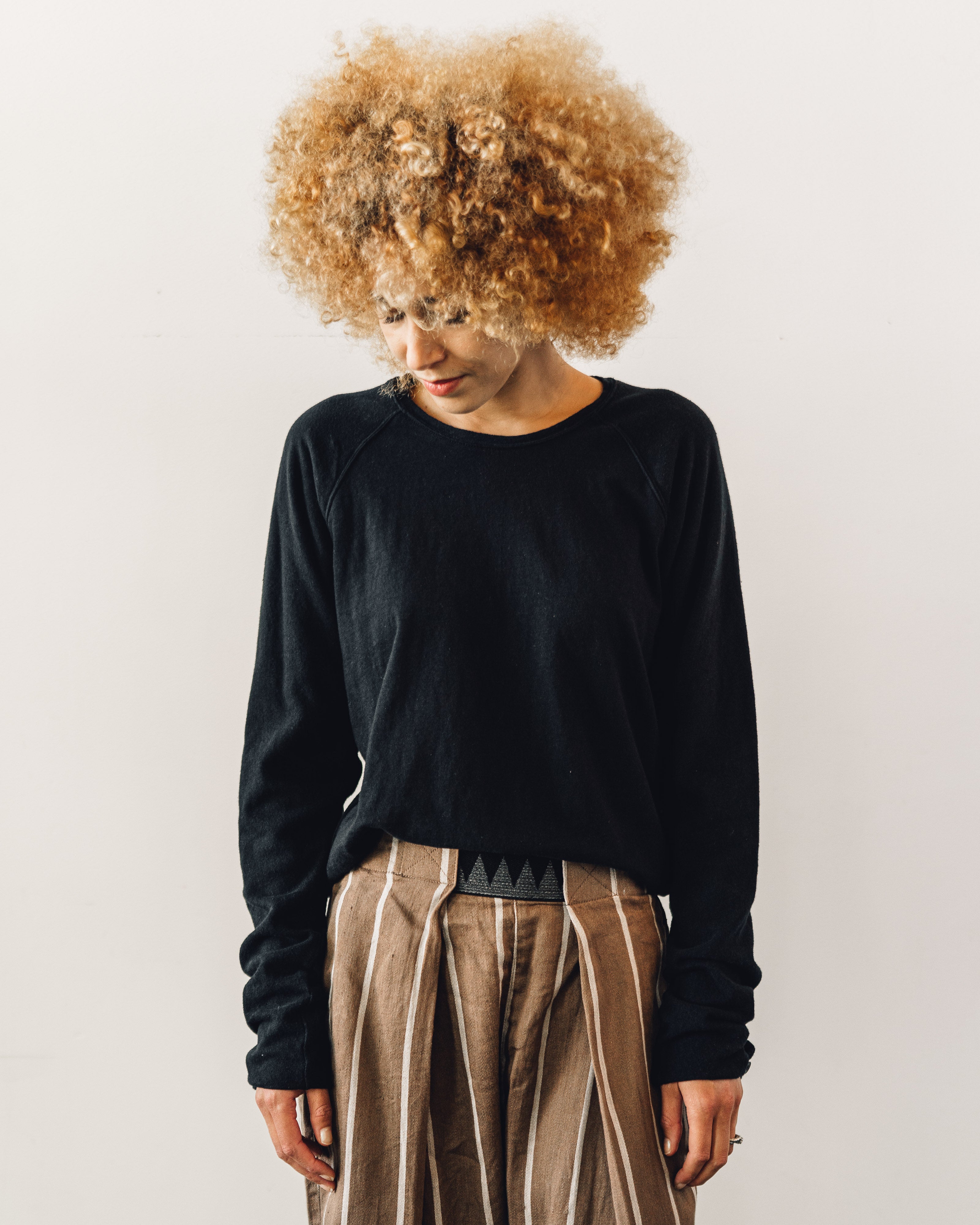 トップス KAPITAL Smilie Patch Long Sleeve Tee XL Kapital Stripe Smilie Patch Long Sleeve Tee, Blue – Glasswing