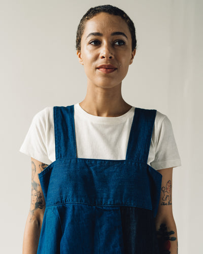 Kapital 8oz Denim 3-tone Jumpsuit, Indigo