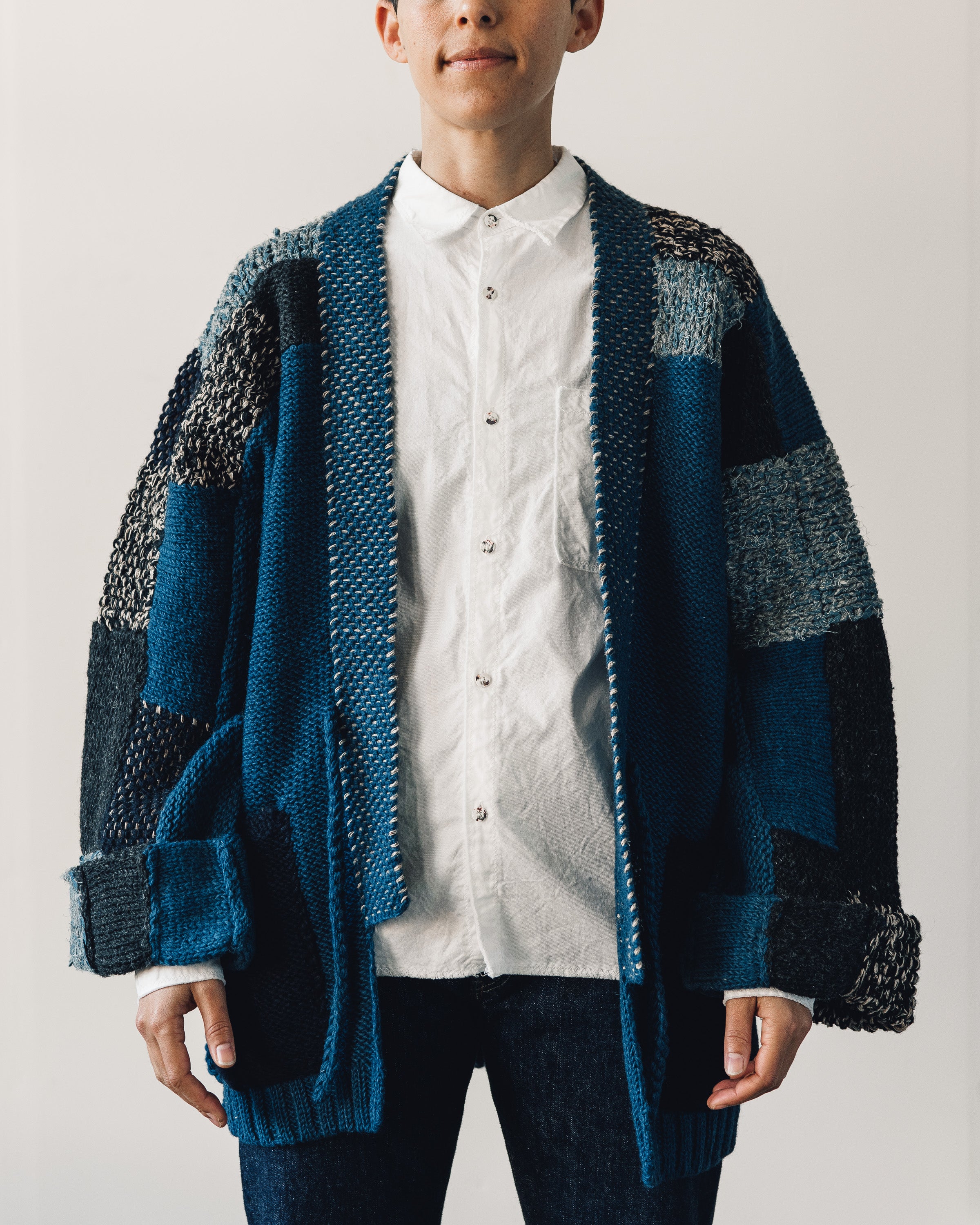 Kapital Tugihagi Kakashi Cardigan, Navy