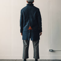 Kapital Tyrol Wool Nomad Jacket, Navy