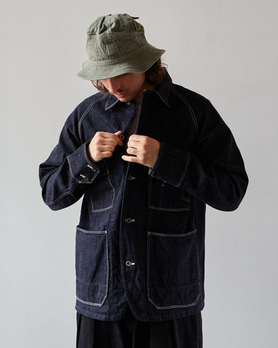 Kapital 12oz Denim Cactus Coverall, Indigo