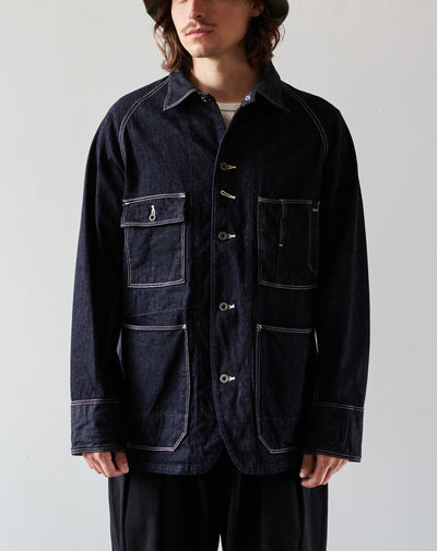 Kapital 12oz Denim Cactus Coverall, Indigo