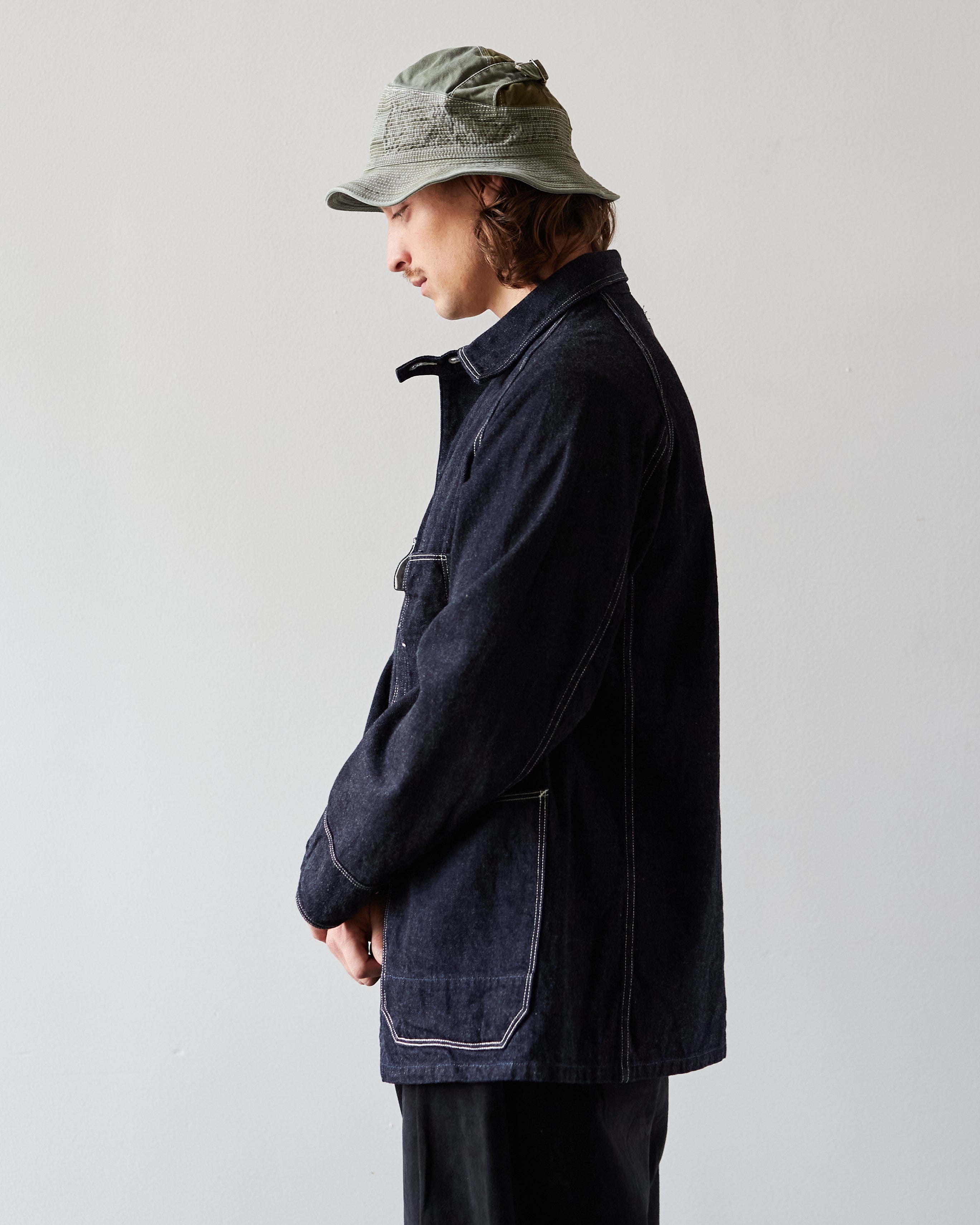 Kapital 12oz Denim Cactus Coverall, Indigo – Glasswing