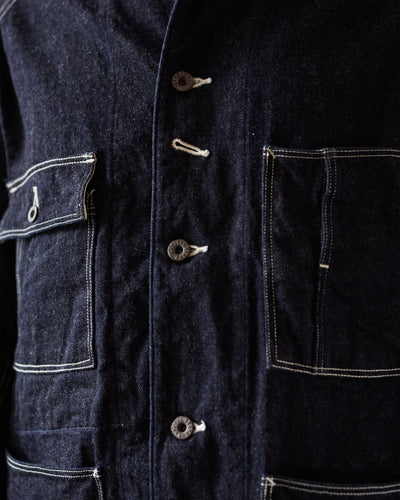 Kapital 12oz Denim Cactus Coverall, Indigo