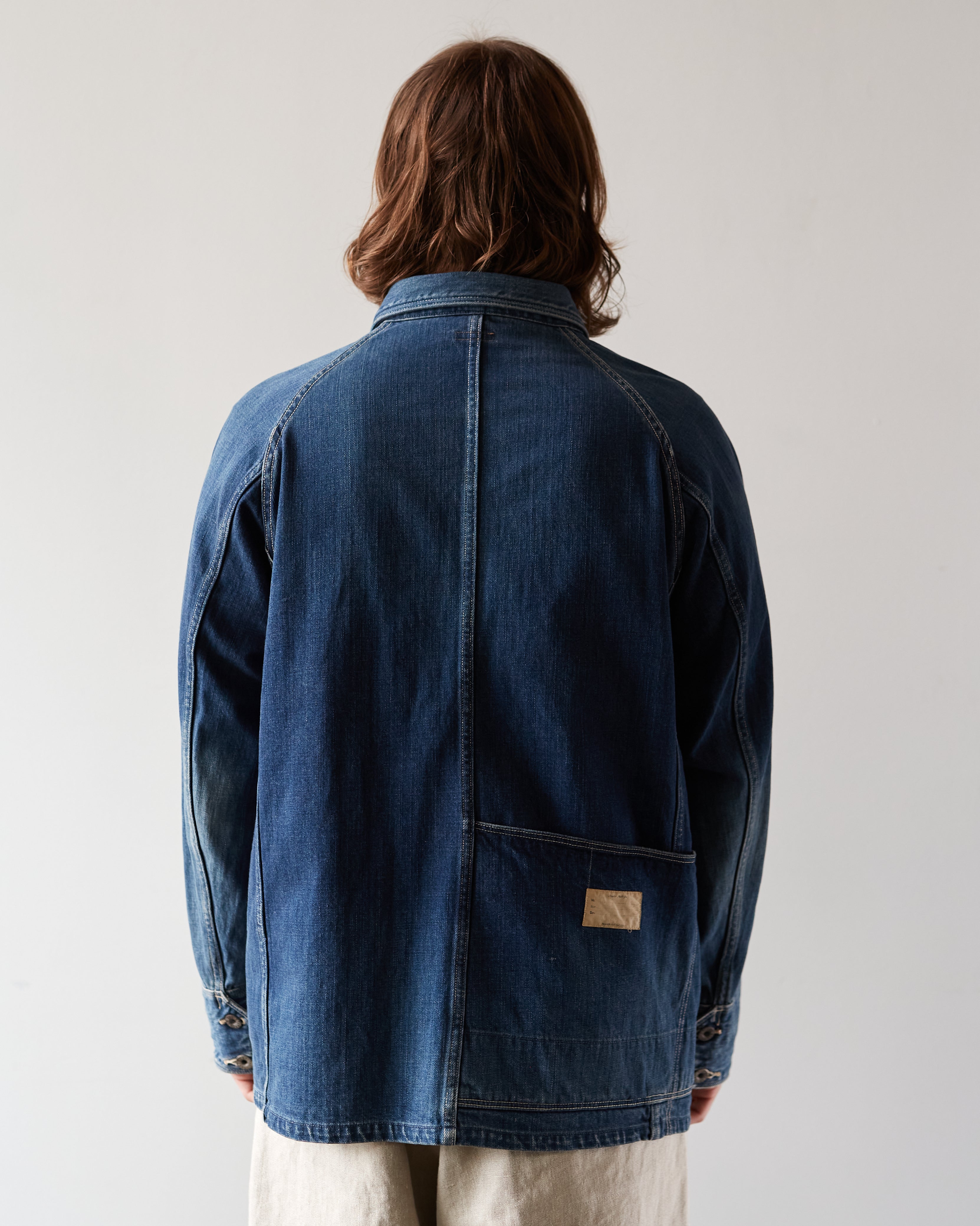 KAPITAL 12oz CACTUSカバーオール インディゴ Kapital 12oz Denim CACTUS Coverall (Memorial Embroidery Model