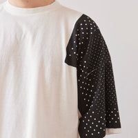 Kapital 18.5 Jersey Bandana Huge Tee, Black