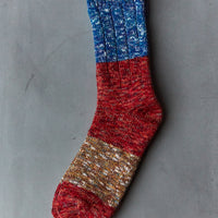 Kapital 56 Yarns Gogh Stretch Socks, Red