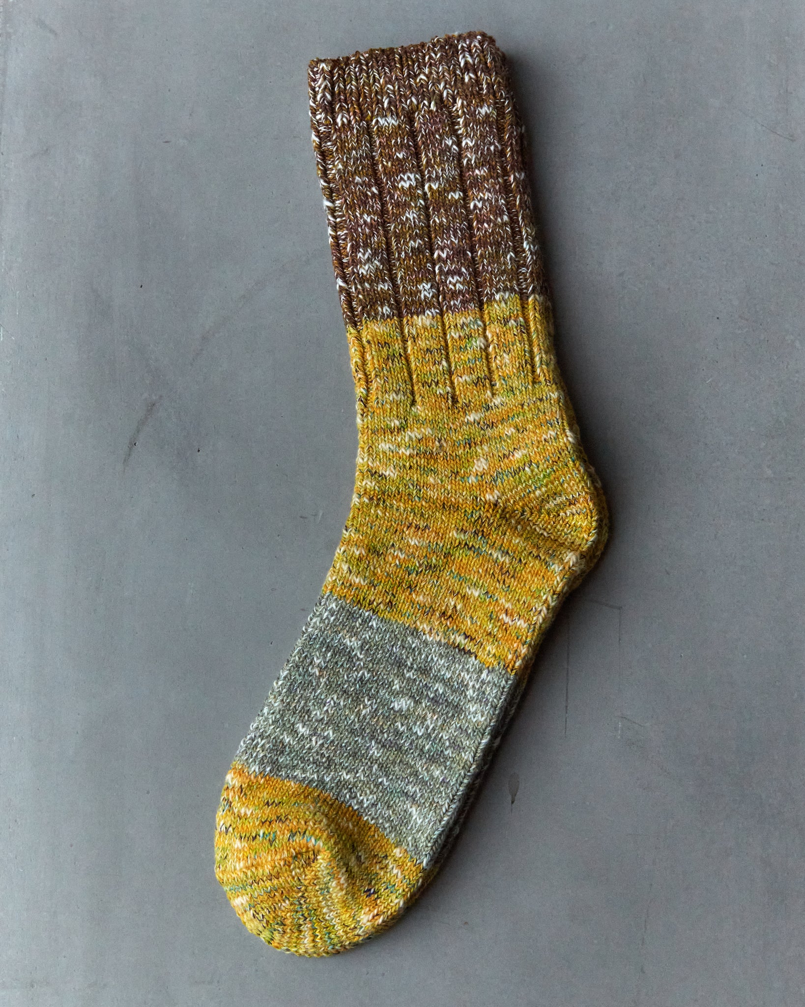Kapital 56 Yarns Gogh Stretch Socks, Yellow