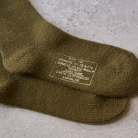 Kapital 56 Yarns Wool Military Socks, Khaki