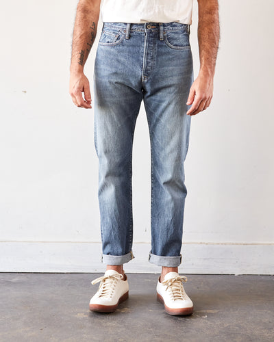 Kapital 5P Monkey Cisco Denim, Midtone