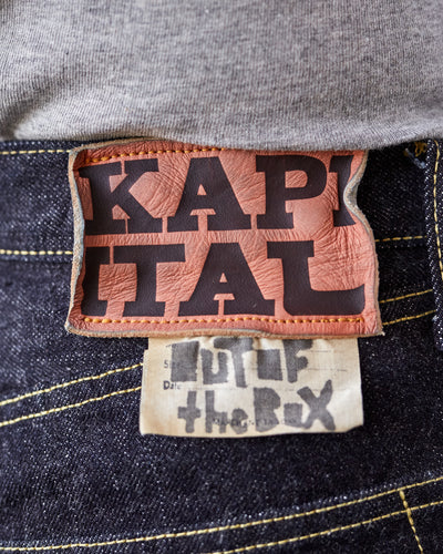 Kapital 5P Monkey Cisco Denim, One Wash