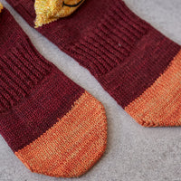 Kapital 60 Yarns Grandrelle Ivy Smiley Socks, Enji