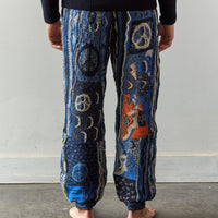 Kapital 7G Boro Gaudy Pants, Navy