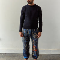 Kapital 7G Boro Gaudy Pants, Navy