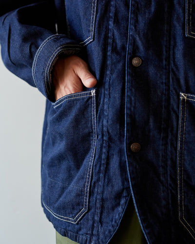 Kapital 8oz Denim Lined Cactus Coverall, One Wash