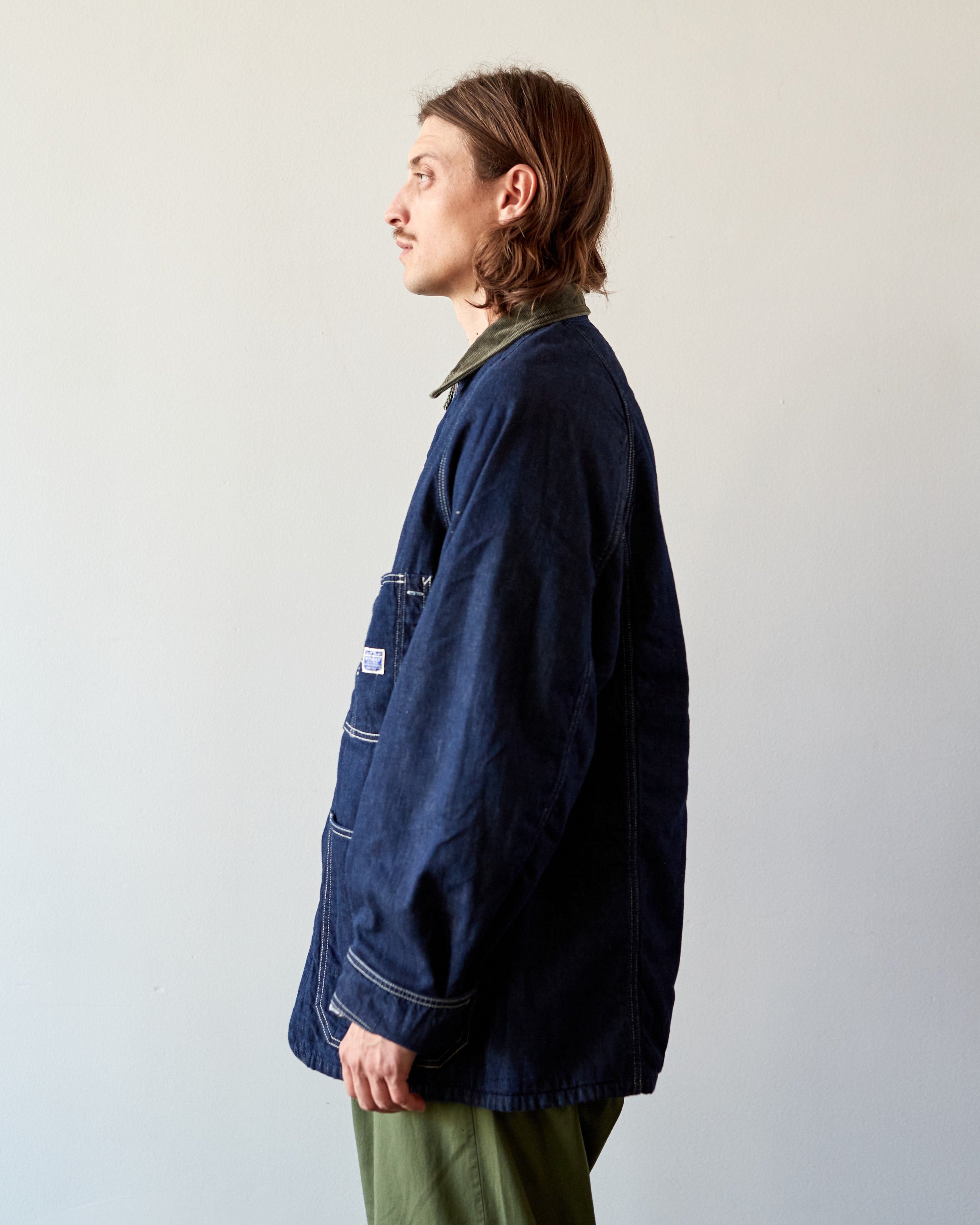 Kapital 8oz Denim Lined Cactus Coverall, One Wash – Glasswing
