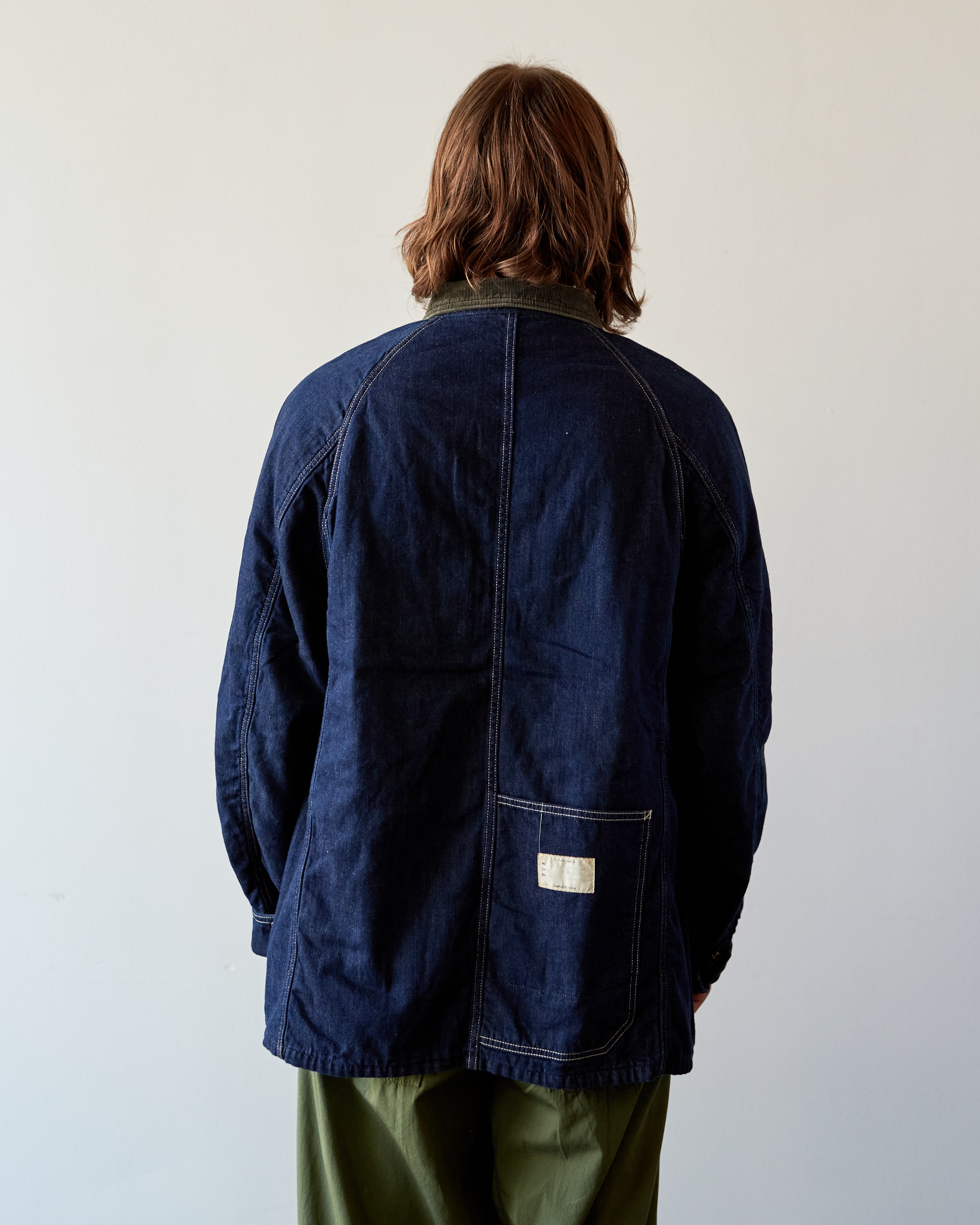 Kapital 8oz Denim Lined Cactus Coverall, One Wash – Glasswing