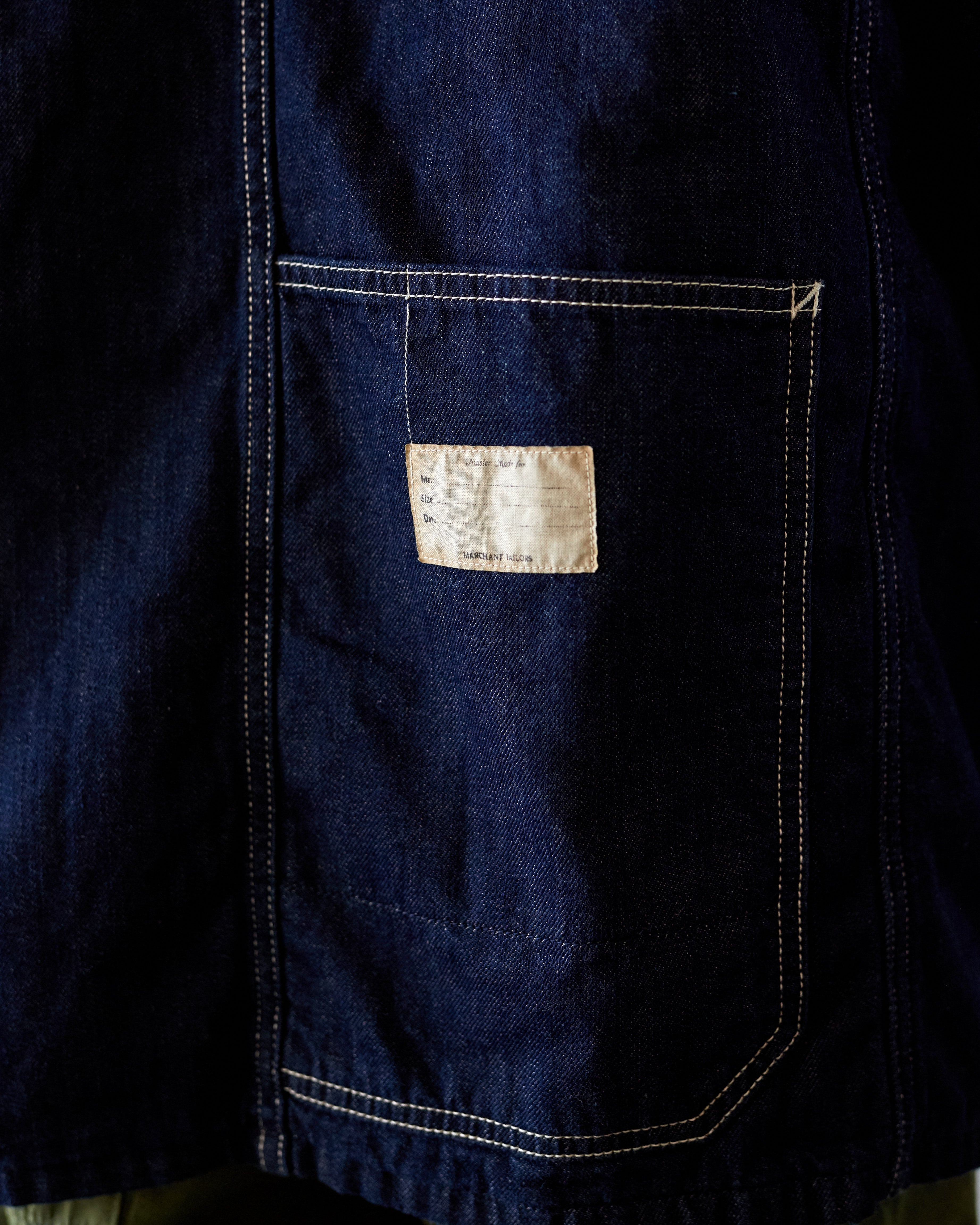 Kapital 8oz Denim Lined Cactus Coverall, One Wash – Glasswing