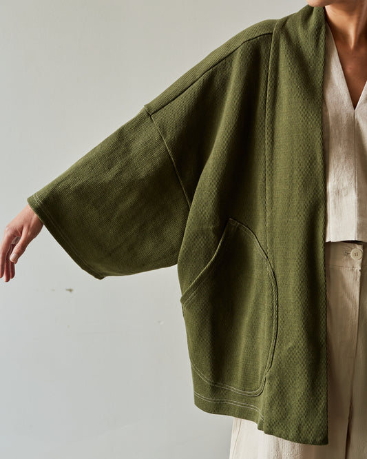 Kapital Baja Samu Cardigan, Khaki