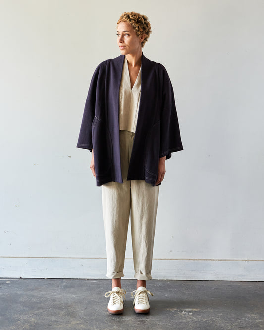 Kapital Baja Samu Cardigan, Navy