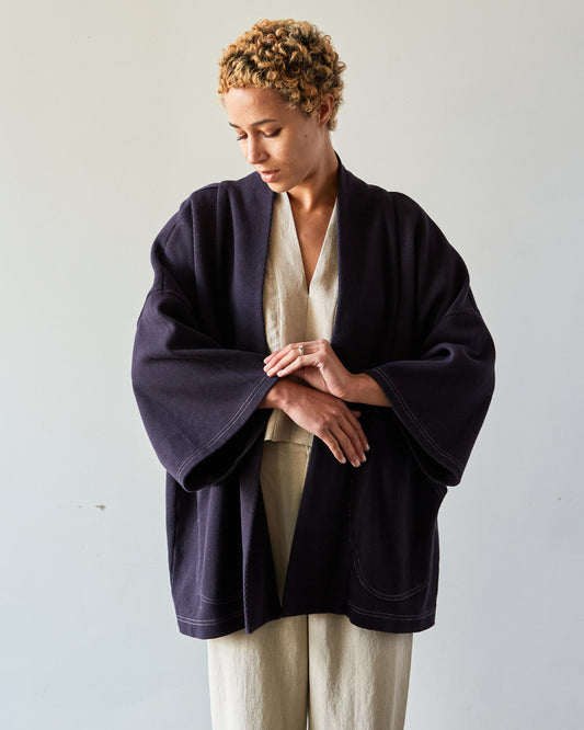 Kapital Baja Samu Cardigan, Navy