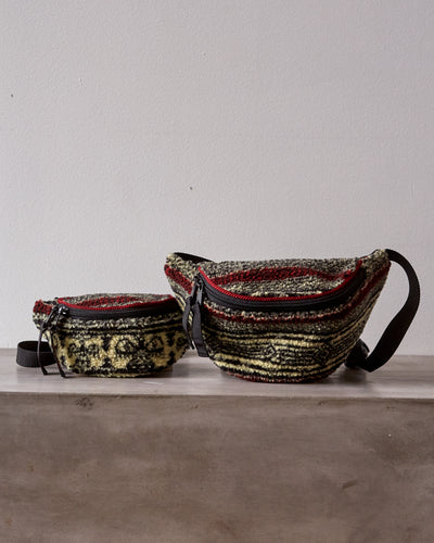 Kapital Birds Eye BOA Fleece Fanny Pack