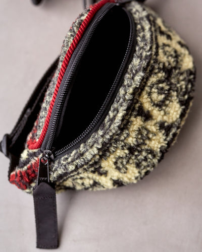 Kapital Birds Eye BOA Fleece Fanny Pack