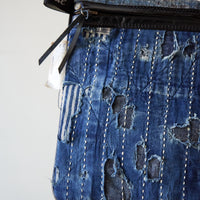 Kapital Boro Clutch Bag, Indigo