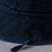 Kapital Canvas Bucket Hat, Indigo