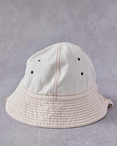 Kapital Chino Radio Hat, White