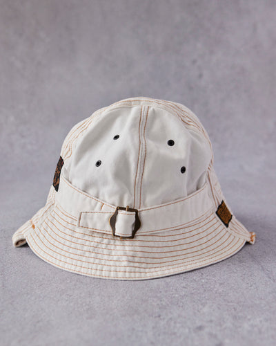 Kapital Chino Radio Hat, White