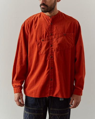 Kapital Corduroy Nestle Shirt, Orange